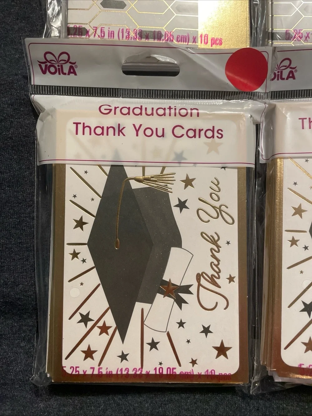 Graduation Thank You Cards/ Multi Use 4pkg/10pcs/ 40 Total Cards ~ New